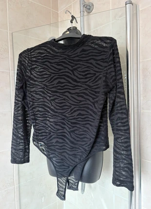 Zebra pattern black mesh bodysuit, brand: Zebra, condition: Very good, size: XL / 14, £4.00, £4.90 includes Buyer Protection