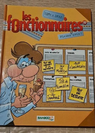 BD Les Fonctionnaires - Tome 10 : Pleins pots ! - Bloz et Beka - Humour retraite, condition: New with tags, €5.00, €5.95 includes Buyer Protection