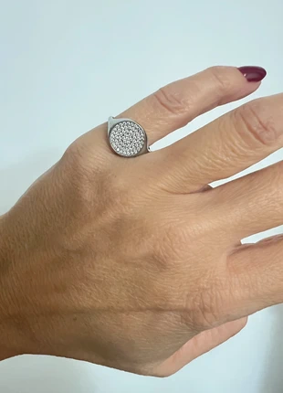 Anello chevalier in acciaio silver regolabile, marque: Viviinsteel, état: Neuf avec étiquette, taille: Ajustable, 12,00 €, 13,30 € Protection acheteurs incluse