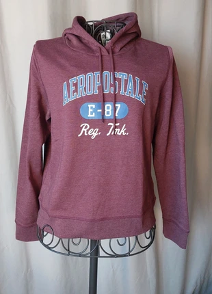 Sweat bordeaux à capuche Taille M (=38/40), brand: Aéropostale, condition: New with tags, size: M / 38 / 10, €19.99, €21.69 includes Buyer Protection