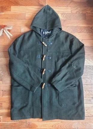 Manteau en Laine / Duffle Coat Schott – Vert Foncé – Taille XL – Made in USA – Super État, marca: Schott, estado: Muy bueno, tamaño: XL, 55,00 €, 58,45 € Protección al comprador incluida