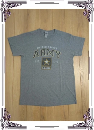 T-shirt vintage gildan us army🇺🇸 gris homme M coton logo militaire USA rétro, marque: Gildan, état: Très bon état, taille: M, 6,00 €, 7,00 € Protection acheteurs incluse