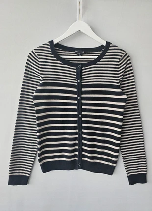 H&M Striped Soft Knit Cardigan – Size XS, brand: H&M, condition: Very good, size: XS / UK 4-6, £12.00, £13.30 includes Buyer Protection