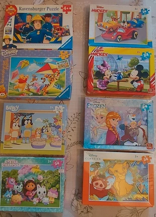 Lot puzzles, marque: Disney, état: Bon état, 8,00 €, 9,10 € Protection acheteurs incluse