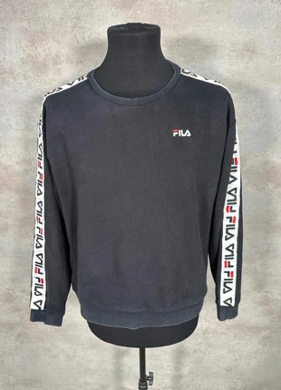 Pull fila noir avec bandes taille L, brand: FILA, condition: Very good, size: L, €6.00, €7.00 includes Buyer Protection Pro