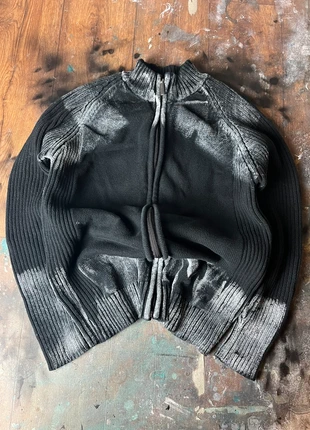 Sweater zipped-up Opium y2k style emocore, marca: Opium, estado: Bom, tamanho: XS, €29.00, €31.15 inclui Proteção do Comprador