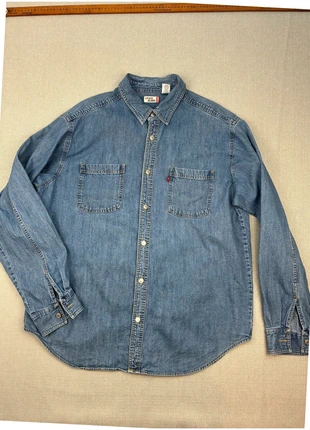 chemise jean levis/taille XL/bleu très bon état, marca: Levi's, estado: Muy bueno, tamaño: XL, 25,00 €, 26,95 € Protección al comprador Pro incluida