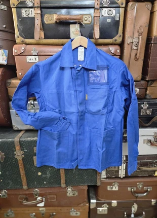 2000s Vintage French Workwear Jacket – Mercure – 100% Cotton – Blue de Travail – Size 40/42 / M, marca: WORKWEAR, estado: Novo com etiquetas, tamanho: M, €19.00, €20.65 inclui Proteção do Comprador Pro