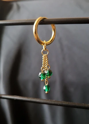 Monoboucle pendante chaîne et perle de verre, marke: Slaycycled, zustand: Neu, mit Etikett, 17,00 €, 18,55 € inklusive Vinted-Käuferschutz