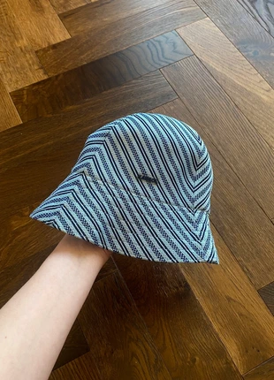 Rare 90’s Vintage Retro Authentic Kangol Unisex Light Blue Tropic Shirt Stripe Nikki Bucket Hat, brand: Kangol, condition: Very good, size: M, £14.00, £15.40 includes Buyer Protection