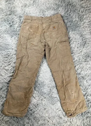 Pantalon Carhartt Frederick Fit Vintage 90s Beige Carpenter Workwear USA 32×32, brand: Carhartt, condition: Good, size: W32, €16.00, €17.50 includes Buyer Protection Pro