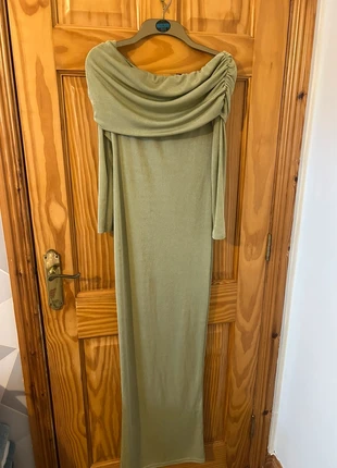 PLT sage green dress, brand: PrettyLittleThing, condition: Very good, size: S / UK 8-10, £5.00, £5.95 includes Buyer Protection