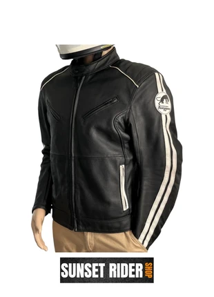 Furygan – Blouson moto cuir – L Homme – Très bon état – Sunset Rider, brand: Furygan, condition: Very good, size: L, €79.00, €83.65 includes Buyer Protection Pro