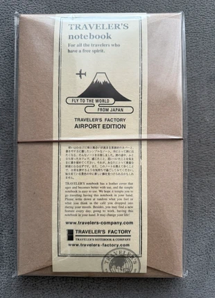 Traveler’s Notebook - Narita Airport, marke: travelers factory, zustand: Neu, 135,00 €, 142,45 € inklusive Vinted-Käuferschutz