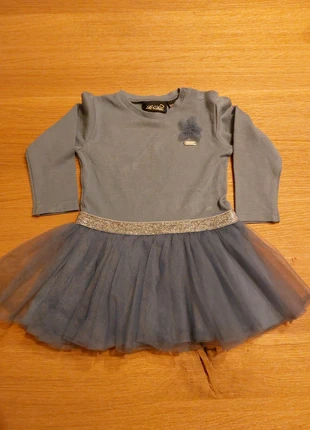 Le Chic, blauw jurkje maat 80, merk: Le Chic, staat: Heel goed, maat: 12-18 maanden / 80 cm, € 3,50, € 4,38 inclusief Kopersbescherming