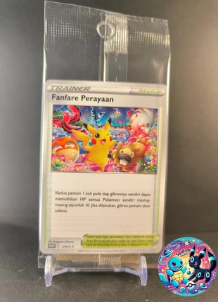 Pokemon Fanfare Perayaan Pikachu scellée 374/S-P, brand: Pokémon, condition: Very good, €7.00, €8.05 includes Buyer Protection Pro