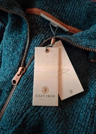 Cast Iron trui Gebreide Zippertrui Jeans Blauw Nieuw maat S, marca: Cast Iron, estado: Nuevo con etiquetas, tamaño: S, 24,95 €, 26,90 € Protección al comprador Pro incluida