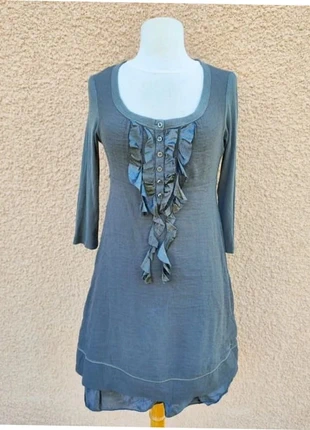 Robe grise modèle Spoutnik "Cop Copine" taille S / 36 / 8, marca: Cop Copine, estado: Bueno, tamaño: S / 36 / 8, 13,90 €, 15,30 € Protección al comprador Pro incluida