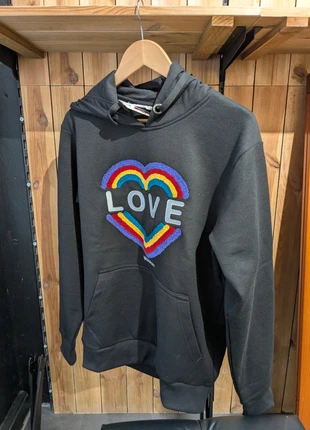 Sweat à capuche femme LOVE neuf, marque: GRAVITY, état: Neuf avec étiquette, taille: L / 40 / 12, 14,00 €, 15,40 € Protection acheteurs (Pro) incluse