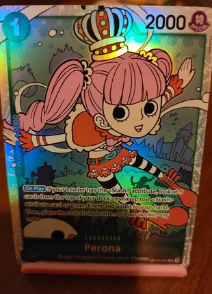 One Piece Perona SR (OP12-034) (V.1), marque: OnePiece, état: Neuf avec étiquette, 5,00 €, 5,95 € Protection acheteurs incluse