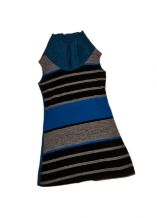 Maglione lungo smanicato invernale a collo alto / Pull sans manches hiver haut cou, marke: Vintage Love, zustand: Sehr gut, größe: XS / 34 / 6, 3,00 €, 3,85 € inklusive Vinted-Käuferschutz