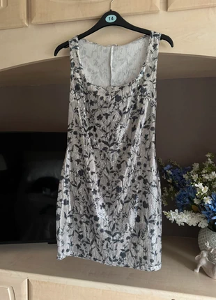 Sequin Square Neck Floral Mini Dress (size 8), brand: Sample, condition: New with tags, size: S / UK 8-10, £5.00, £5.95 includes Buyer Protection