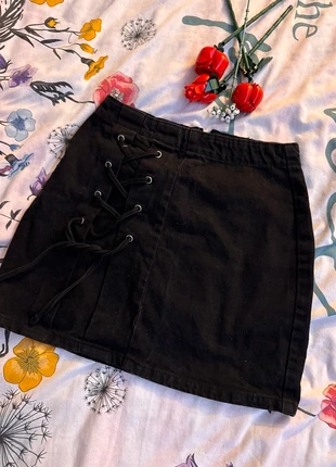 jupe en jean, merk: Primark, staat: Nieuw zonder prijskaartje, maat: S / 36 / 8, € 1,50, € 2,28 inclusief Kopersbescherming