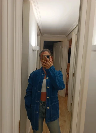 Chaqueta/sobrecamisa de la colección ZARA Origins, talla XS (también sirve para S-M), brand: Zara, condizioni: Nuovo senza cartellino, taglia: XS / IT 38 / EU 34, €25.00, €26.95 include la Protezione acquisti