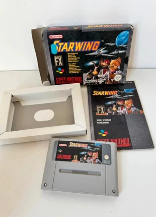 Jeu Super Nintendo Super NES StarWing, condition: Very good, €45.00, €47.95 includes Buyer Protection Pro