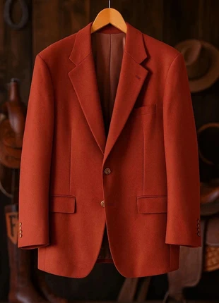 Manteau veste - vintage Victor Victoria - cashmere et laine - taille XL - corail, brand: Cashmere, condition: Very good, size: XL / 42 / 14, €58.00, €61.60 includes Buyer Protection