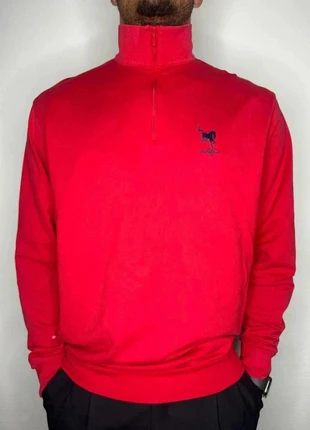 Pull demi-zip Ralph Lauren Golf, Rouge, Taille L, marke: Ralph Lauren, zustand: Sehr gut, größe: L, 7,00 €, 8,05 € inklusive Vinted-Käuferschutz