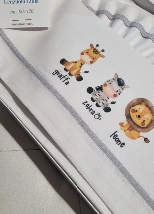 Lenzuolino per culla 90x120 – nuovo, mai usato, in confezione originale, marca: Gary, estado: Novo com etiquetas, tamanho: Berço/Alcofa, €15.00, €16.45 inclui Proteção do Comprador