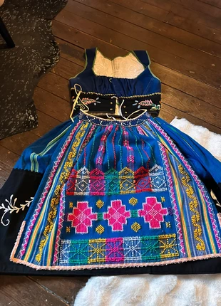 Traje lavradeira folclore azul criança, marque: Azul, état: Bon état, taille: XS / 34 / 6, 280,00 €, 294,70 € Protection acheteurs incluse