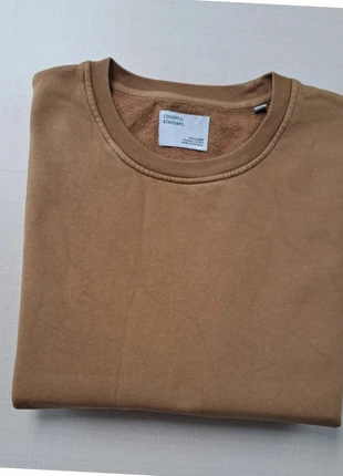 Crewneck Pull col rond Colorful Standard brun clair uni taille XL Made in Portugal coyon organic, marca: Colorful Standard, estado: Muito bom, tamanho: XL, €35.00, €37.45 inclui Proteção do Comprador