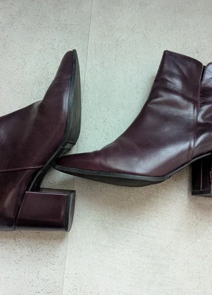 Bottines en cuir bordeaux/burgundy, marque: Cosmoparis, état: Très bon état, taille: 38, 40,00 €, 42,70 € Protection acheteurs incluse