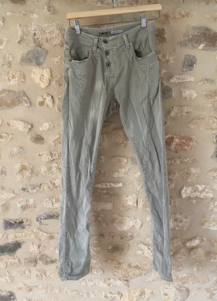 Jean femme kaki please, marque: Please, état: Très bon état, taille: S / 36 / 8, 7,00 €, 8,05 € Protection acheteurs incluse