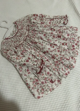 Vestido punto smock, marca: dBb, estado: Novo sem etiquetas, tamanho: 12-18 meses / 80 cm, €55.00, €58.45 inclui Proteção do Comprador