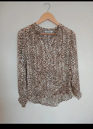 Blouse imprimé léopard – manches longues – taille S / 36 – IT Hippie, brand: it Hippie, condition: New with tags, size: S / 36 / 8, €15.00, €16.45 includes Buyer Protection