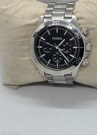 Montre fossil homme Acier Inox argenté, marque: Fossil, état: Très bon état, taille: 43–46 mm, 35,00 €, 37,45 € Protection acheteurs (Pro) incluse