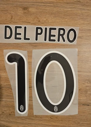 Flocage nameset del piero juventus, brand: Concept, condition: Very good, €12.00, €13.30 includes Buyer Protection