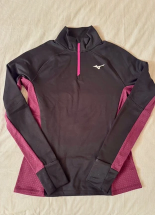 Maglia tecnica con zip Running Mizuno, marca: MIZUNO, estado: Novo sem etiquetas, €15.00, €16.45 inclui Proteção do Comprador