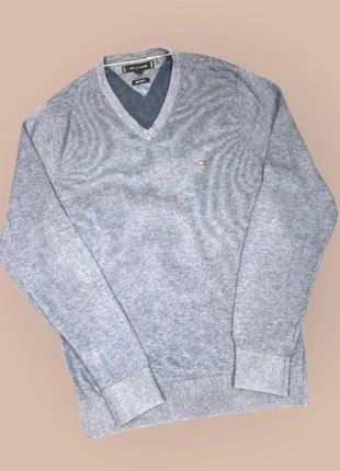 Tommy Hilfiger – Pull col V coton soie – Taille S (FR/INT), brand: Tommy Hilfiger, condizioni: Ottime, taglia: S, €19.00, €20.65 include la Protezione acquisti