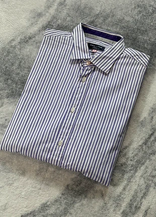 Chemise Eden Park Town à rayures violettes – Taille L, marque: Eden Park, état: Très bon état, taille: L, 29,99 €, 32,19 € Protection acheteurs (Pro) incluse