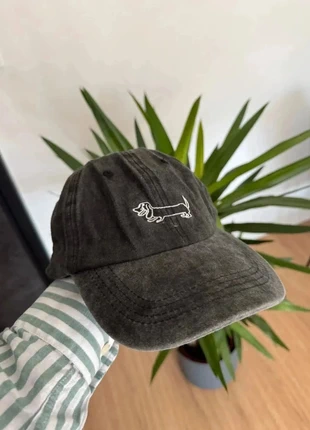 Casquette Noire Vintage Logo Teckel brodé, marque: Boutique Parisienne, état: Neuf sans étiquette, taille: Taille unique, 10,90 €, 12,15 € Protection acheteurs (Pro) incluse