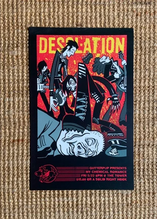 Desolation row - My Chemical Romance poster, merk: Birdloaf, staat: Nieuw zonder prijskaartje, € 9,00, € 10,15 inclusief Kopersbescherming