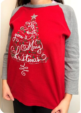 Haut Noel Femme XL, état: Très bon état, taille: XL / 42 / 14, 2,00 €, 2,80 € Protection acheteurs incluse