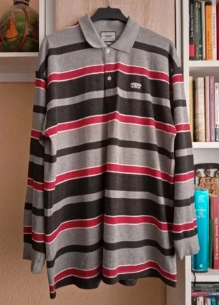 Polo de manga larga a rayas de Rox, marca: Rox, estado: Bom, tamanho: L, €6.00, €7.00 inclui Proteção do Comprador