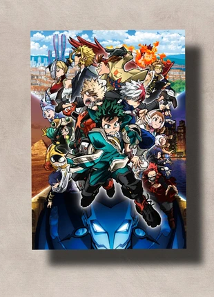 My hero academia poster A3, marque: My Hero Academia, état: Très bon état, 10,00 €, 11,20 € Protection acheteurs incluse