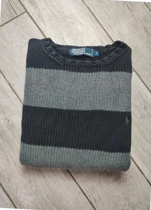 Pull col rond à rayures Ralph Lauren taille M, brand: Ralph Lauren, condition: Very good, size: M, €28.00, €30.10 includes Buyer Protection Pro