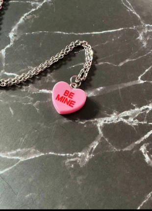 Be mine roze hartjes ketting dolls kill kawaii pastel goth, marque: Dolls Kill, état: Neuf sans étiquette, 4,00 €, 4,90 € Protection acheteurs incluse